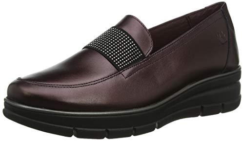 24 HORAS 24290, Mocasines para Mujer, Morado (Grape 12), 37 EU