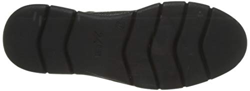 24 HORAS 24292, Zapatos de Cordones Brogue para Mujer, Gris (Plomo 9), 38 EU