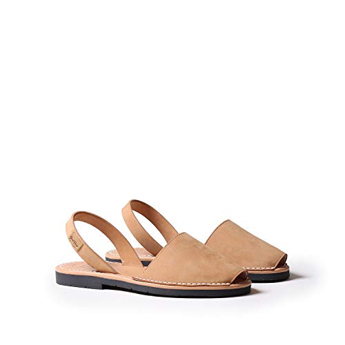 Abarca para Mujer en Nobuck - Mao-N Cuero, 41 EU