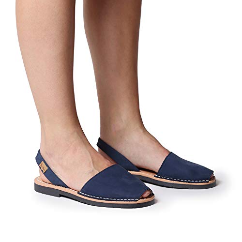 Abarca para Mujer en Nobuck - Mao-N Marino, 40 EU