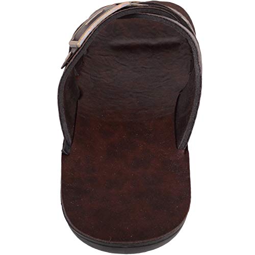 Absolute Footwear Sandalias ligeras para hombre de verano/vacaciones/playa/deportivas/zapatos/deslizadores, color Marrón, talla 42 1/3 EU