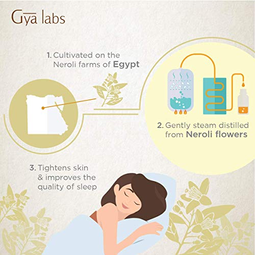 Aceite esencial de neroli - Una fresca comodidad de belleza clara y sueño sereno (10 ml) - Aceite de neroli de grado terapéutico 100% puro