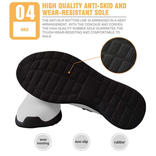 ADFD Zapatos deportivos de malla transpirable para hombres y mujeres, ideales para todo tipo de deportes y uso diario, B,43