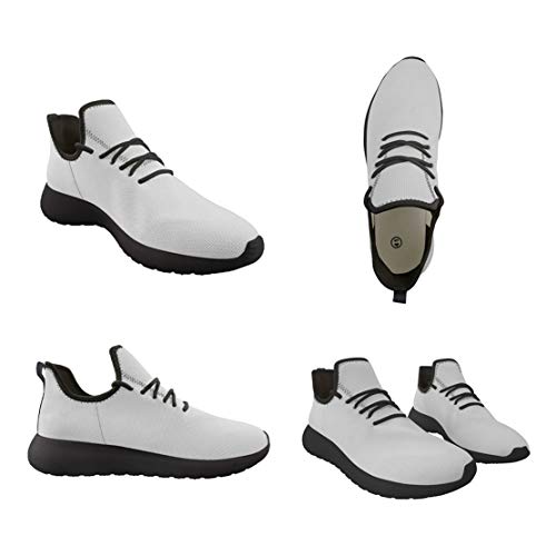 ADFD Zapatos deportivos de malla transpirable para hombres y mujeres, ideales para todo tipo de deportes y uso diario, B,43
