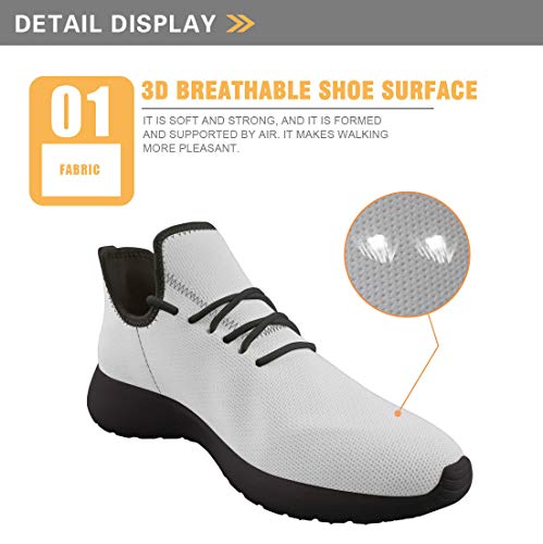 ADFD Zapatos deportivos de malla transpirable para hombres y mujeres, ideales para todo tipo de deportes y uso diario, B,43