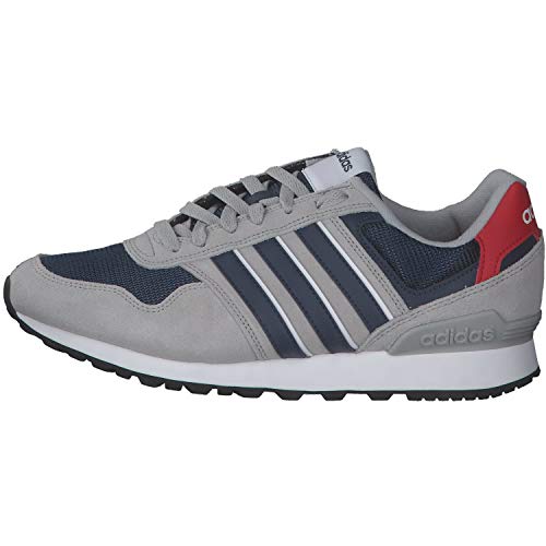 adidas 10K, Zapatillas de Running Hombre, Gridos/AZMATR/Escarl, 48 2/3 EU