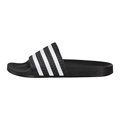 Adidas Adilette 280647 Hombres Zapatos de Baño, Negro (Cblack/White), 44 1/2 EU