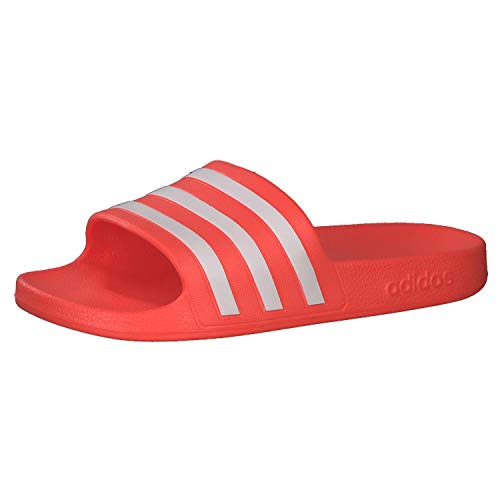 adidas Adilette Aqua, Chanclas Mujer, Rojsol/FTWBLA/Rojsol, 42 EU