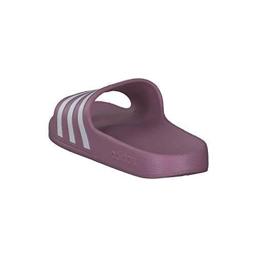 adidas Adilette Aqua, Slide Sandal Mujer, Cherry Metallic/Footwear White/Cherry Metallic, 39 EU