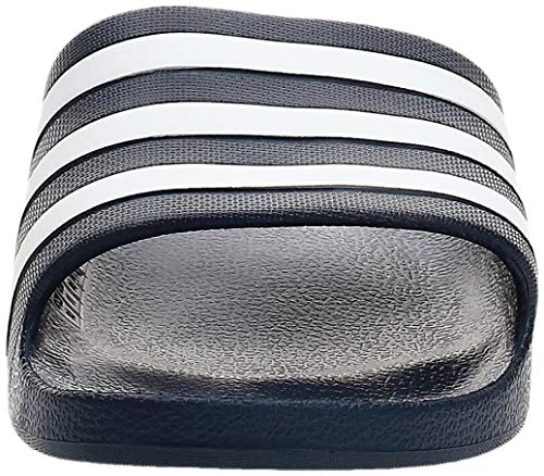 Adidas Adilette Aqua Zapatos de playa y piscina Unisex adulto, Azul (Navy F35542), 44 1/2 EU (10 UK)
