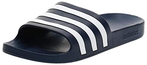 Adidas Adilette Aqua Zapatos de playa y piscina Unisex adulto, Azul (Navy F35542), 44 1/2 EU (10 UK)