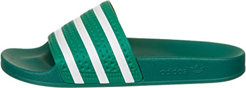adidas Adilette, Chancletas Hombre, Verde (Glory Green/FTWR White/Glory Green), 44 1/2 EU