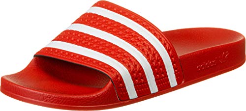 adidas Adilette, Chancletas para Hombre, Rojo (Lush Red/FTWR White/Lush Red), 42 EU