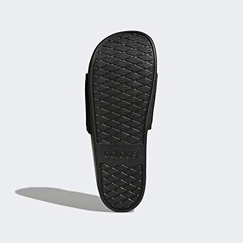 Adidas Adilette Comfort Zapatos de playa y piscina Hombre, Negro (Cblack/Cblack/Ftwwht Cg3425), 50 EU