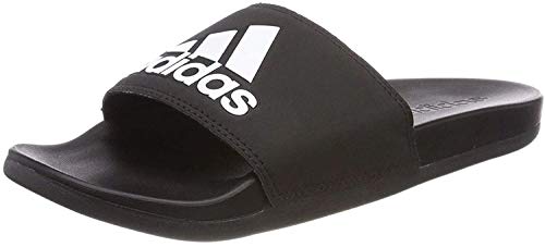 Adidas Adilette Comfort Zapatos de playa y piscina Hombre, Negro (Cblack/Cblack/Ftwwht Cg3425), 50 EU