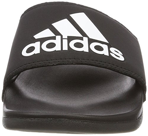 Adidas Adilette Comfort Zapatos de playa y piscina Hombre, Negro (Cblack/Cblack/Ftwwht Cg3425), 50 EU