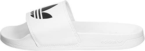adidas Adilette Lite, Slide Sandal Hombre, Footwear White/Core Black/Footwear White, 39 EU
