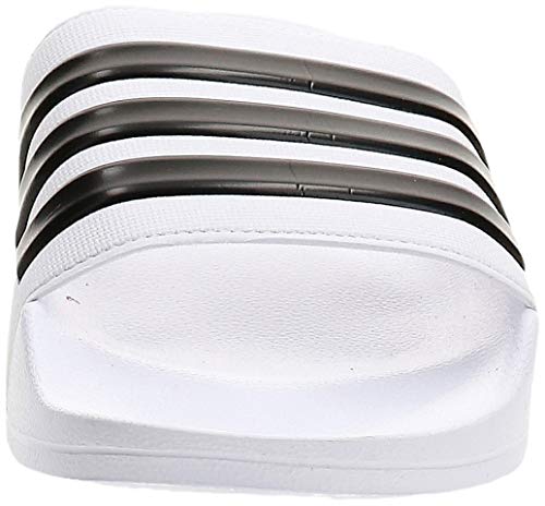 adidas Adilette Shower Chanclas Hombre, Blanco (Footwear White/Core Black/Footwear White 0), 40.5 EU (7 UK)