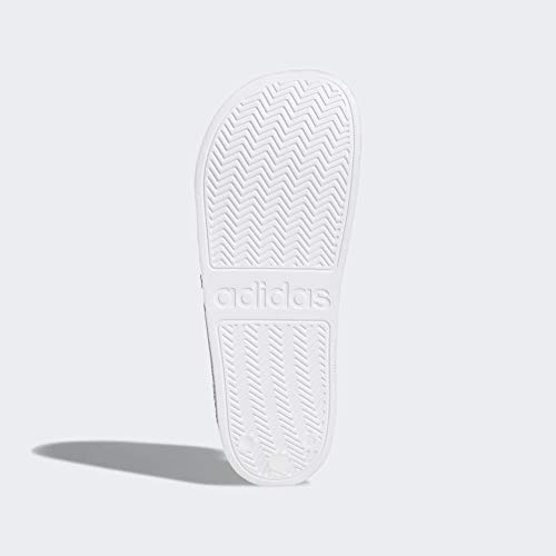 adidas Adilette Shower Chanclas Hombre, Blanco (Footwear White/Core Black/Footwear White 0), 43 EU (9 UK)