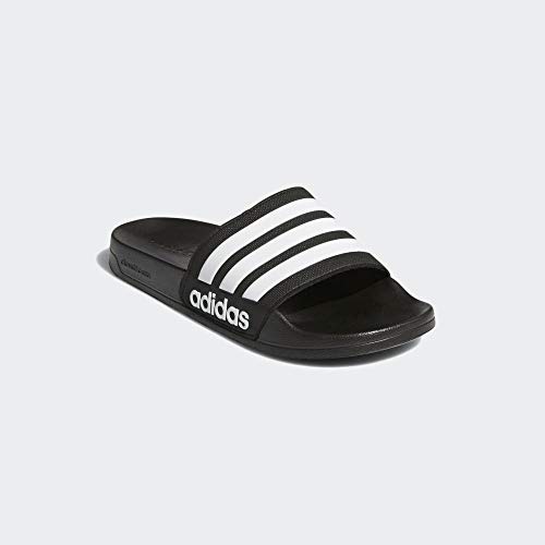 adidas Adilette Shower Chanclas Hombre, Negro (Core Black/Footwear White/Core Black 0), 37 EU (4 UK)