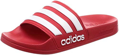 Adidas Adilette Shower Chanclas Hombre, Rojo (Escarl/Ftwbla/Escarl 000), 40 1/2 EU (7 UK)