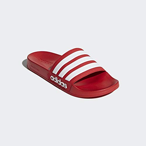 Adidas Adilette Shower Chanclas Hombre, Rojo (Escarl/Ftwbla/Escarl 000), 43 EU (9 UK)