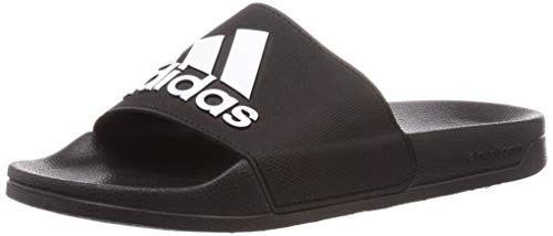 Adidas Adilette Shower - Zapatos de Playa y Piscina para Hombre, Negro, 40 2/3 EU