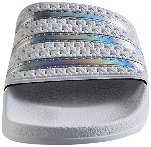 adidas Adilette W, Zapatillas de Running Mujer, Crywht Ftwwht Crywht, 37 EU