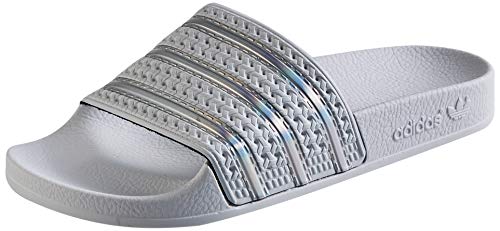 adidas Adilette W, Zapatillas de Running Mujer, Crywht Ftwwht Crywht, 37 EU