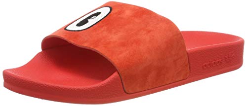 adidas Adilette W, Zapatos de Playa y Piscina Mujer, Rojo (Active Red/FTWR White/Core Black Active Red/FTWR White/Core Black), 37 EU