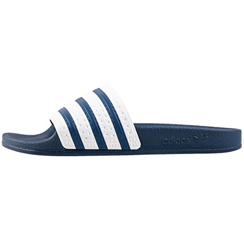 adidas Adilette, Zapatos de playa y piscina Unisex adulto, Azul (Adiblue/White/Adiblue), 46 EU