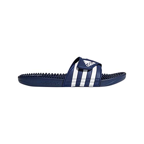 Adidas Adissage Zapatos de playa y piscina Unisex adulto, Azul (Azul 000), 42 EU (8 UK)