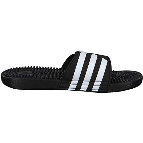 Adidas Adissage Zapatos de playa y piscina Unisex adulto, Negro (Negro 000), 42 EU (8 UK)