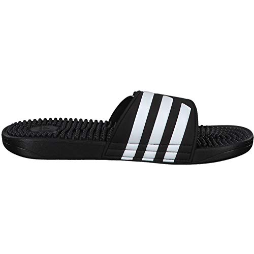 Adidas Adissage Zapatos de playa y piscina Unisex adulto, Negro (Negro 000), 46 EU (11 UK)