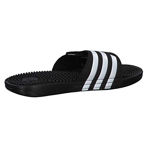 Adidas Adissage Zapatos de playa y piscina Unisex adulto, Negro (Negro 000), 46 EU (11 UK)