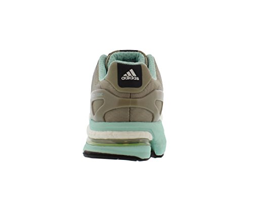 Adidas Adistar Boost ESM Funcionamiento para Mujer del Zapato 10,5 Beige, Plata y Menta