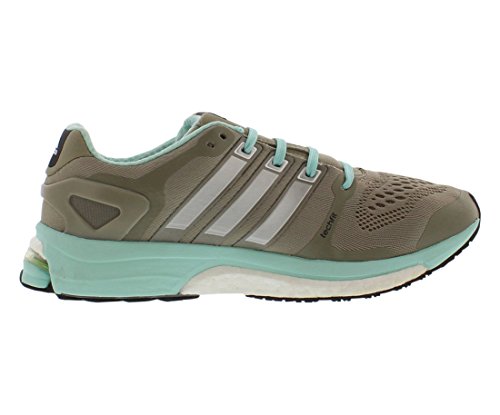 Adidas Adistar Boost ESM Funcionamiento para Mujer del Zapato 10,5 Beige, Plata y Menta