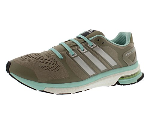 Adidas Adistar Boost ESM Funcionamiento para Mujer del Zapato 10,5 Beige, Plata y Menta