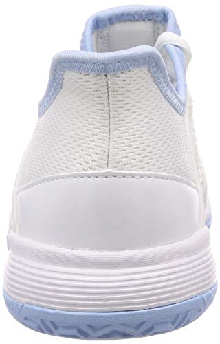 adidas Adizero Club K, Zapatillas de Tenis Unisex Adulto, Multicolor (Ftwbla/Azubri/000), 39 1/3 EU