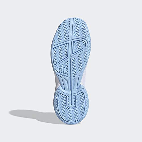 adidas Adizero Club K, Zapatillas de Tenis Unisex Adulto, Multicolor (Ftwbla/Azubri/000), 39 1/3 EU