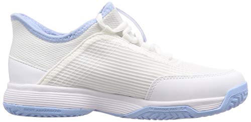 adidas Adizero Club K, Zapatillas de Tenis Unisex Adulto, Multicolor (Ftwbla/Azubri/000), 39 1/3 EU