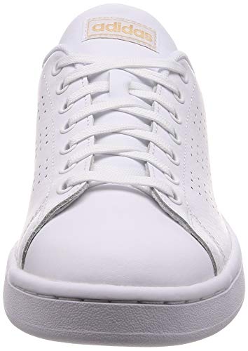 Adidas Advantage, Zapatillas de Deporte para Mujer, Blanco (Ftwbla/Cobmet 000) 38 EU