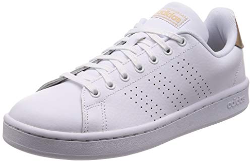 Adidas Advantage, Zapatillas de Deporte para Mujer, Blanco (Ftwbla/Cobmet 000) 38 EU