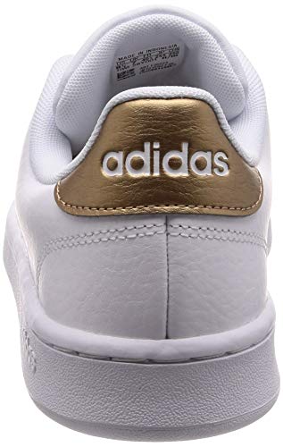Adidas Advantage, Zapatillas de Deporte para Mujer, Blanco (Ftwbla/Cobmet 000) 38 EU