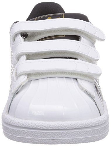 adidas B23645, Zapatillas de Baloncesto Infantil, Multicolor (Ftwwht/Ftwwht/Cblack), 41 1/3 EU
