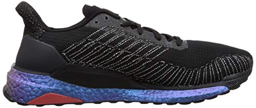 adidas Boost 19 M, Zapatillas para Correr para Hombre, Core Black/Core Black/Solar Red, 43 1/3 EU