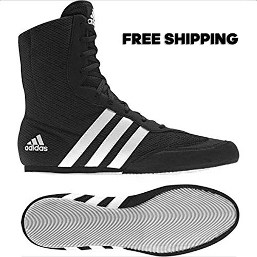 Adidas Boxschuh Box Hog 2, Calzado de Boxeo Para Hombre, Negro, 44 EU