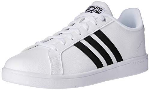 adidas CF Advantage, Zapatillas para Hombre, Blanco (Footwear White/Core Black/Footwear White 0), 44 EU
