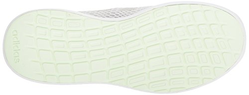 adidas CF Element Race W Zapatillas de running para mujer, Blanco (Blanco/Gris Uno/Verde Aero), 35.5 EU