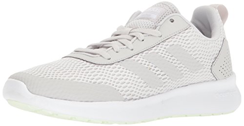 adidas CF Element Race W Zapatillas de running para mujer, Blanco (Blanco/Gris Uno/Verde Aero), 35.5 EU